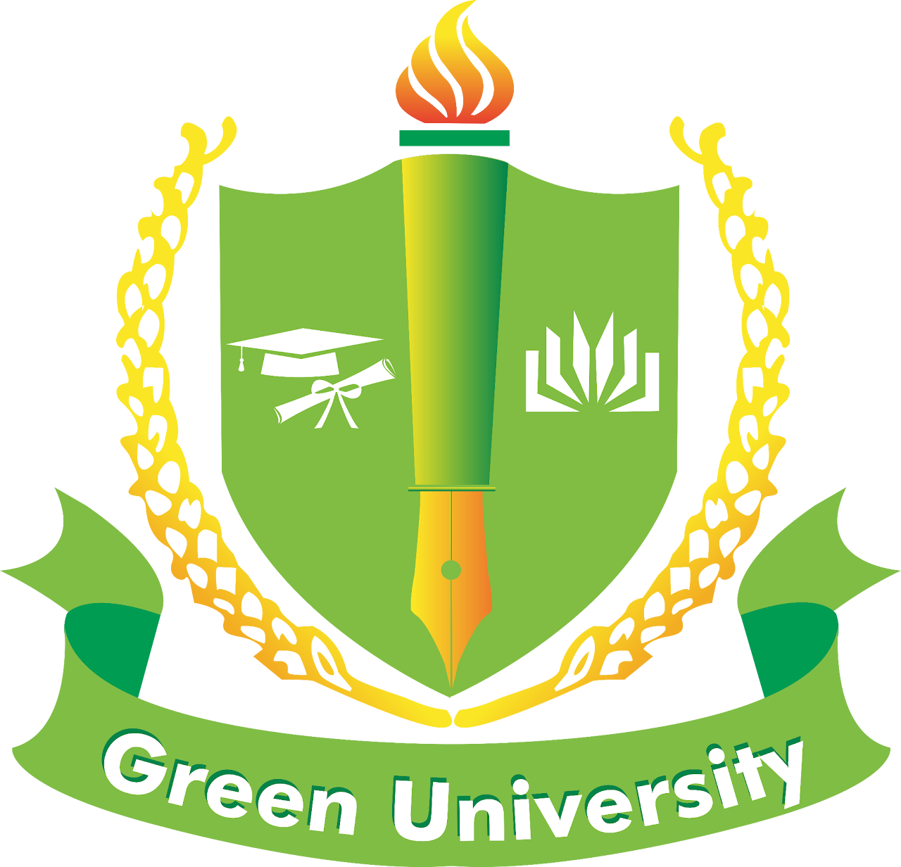 Green University of Bangladesh Logo